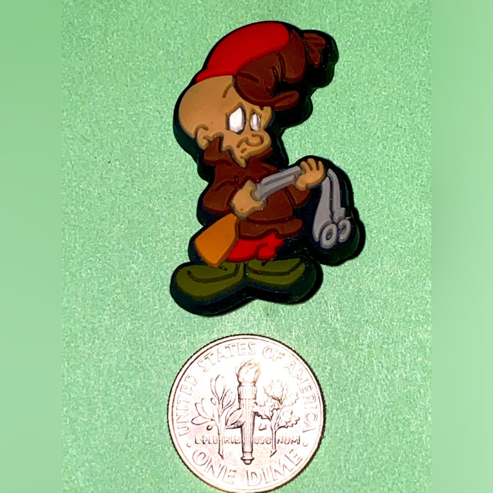 (10 for $15) Elmer LOONEY TUNES Croc Shoe Charms